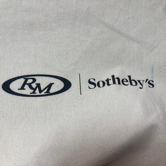 RM Sotheby's Auction Bag Pebble Beach 2023 Canvas Tote Bag Men Women White New - Picture 4 of 7